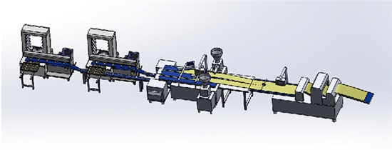 雙條圓形面包成型機(jī)組